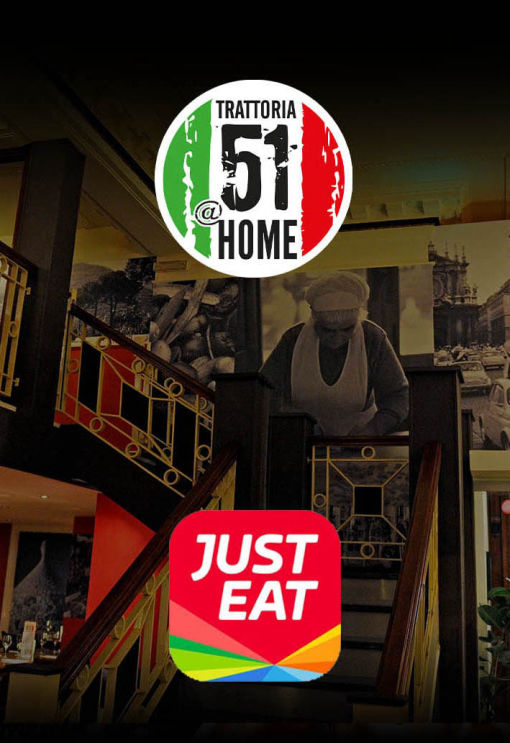 Trattoria 51 delivery Liverpool